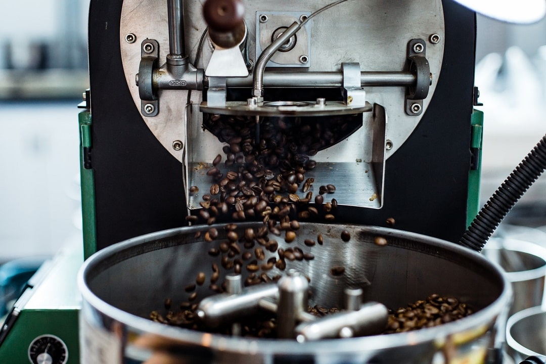 Roasting Coffee Beans - Gridlock Coffee Roasters